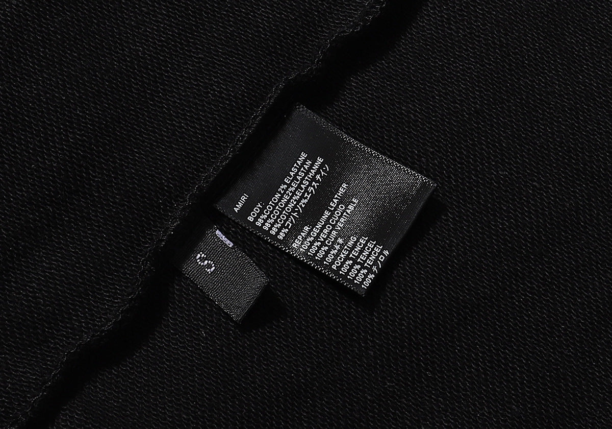 AMIRI Logo-Print Cotton Hoodie