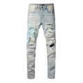 AMIRI Slim Fit Distressed Jeans – Full Length Denim