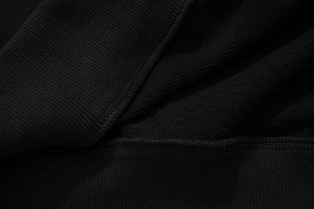 Off-White Diagonal Stripe Cotton Crewneck Sweatshirt