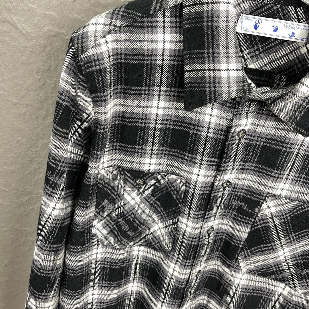 Off-White Arrows Stencil Flannel Shirt