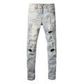 AMIRI Slim Fit Distressed Jeans – Full Length Denim