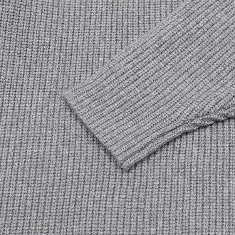 Fear Of God Knitted Sweater Hoodie – Grey / Apricot