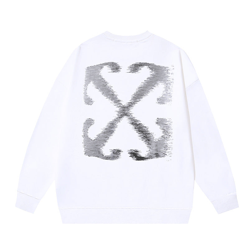 Off-White Logo Cotton Crewneck Sweatshirt — Essential Edition