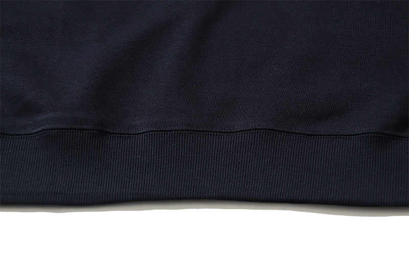 Off-White Logo Cotton Crewneck Sweatshirt — Black
