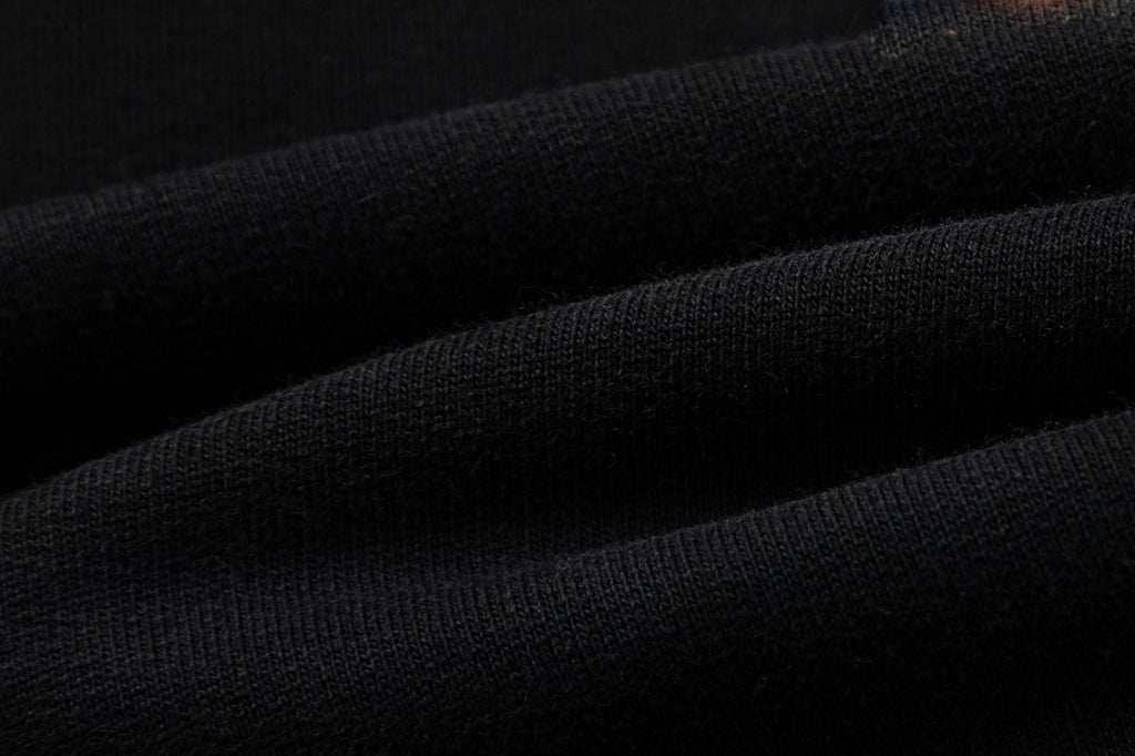 Off-White Logo Drawstring Hoodie — Black