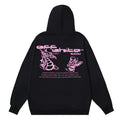 Off-White Dragon Graphic Drawstring Hoodie