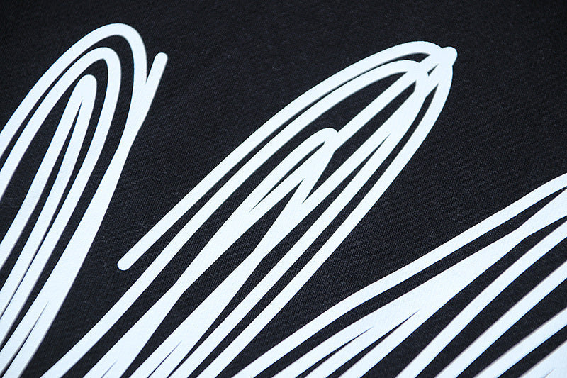 OFF-WHITE Spiral Scribble Graphic Hoodie