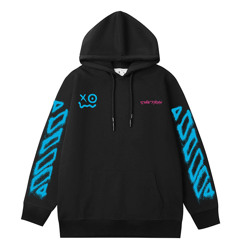 Off-White C/O André Saraiva Hoodie – Graffiti Collab