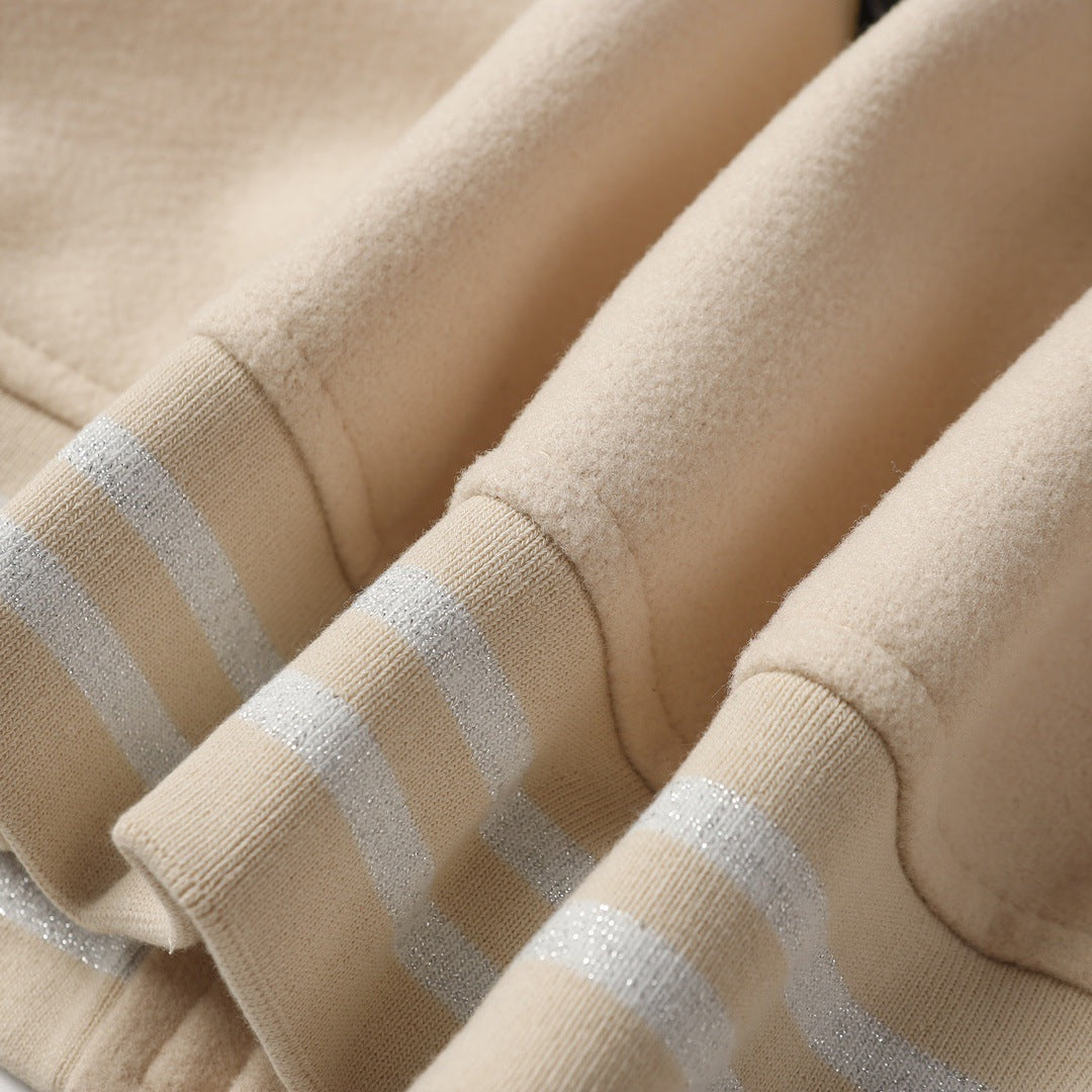 OFF WHITE Baseball Jacket – Apricot