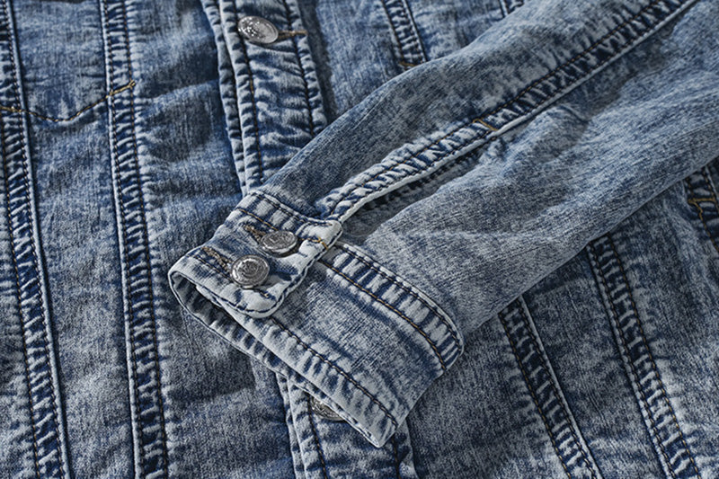 OFF WHITE Arrows Denim Jacket – Blue
