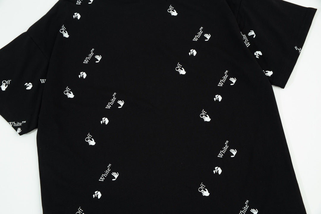 Off-White Swimming Man Logo-Print T-Shirt