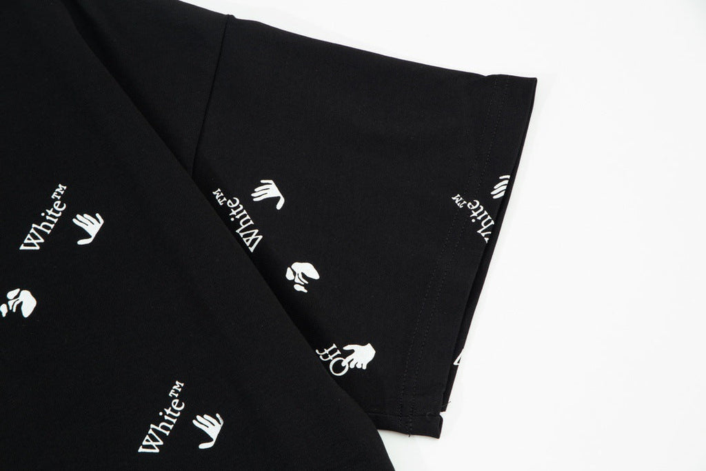 Off-White Swimming Man Logo-Print T-Shirt