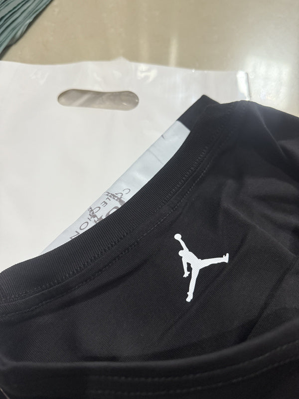 Supreme x Jordan Biggie Tee — Black / White
