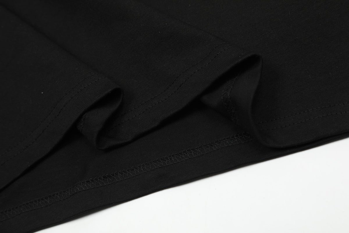 Off-White Cashew Flower Arrow Pattern T-Shirt