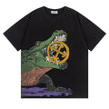Off-White Animal Printed Crewneck T-Shirt — Black