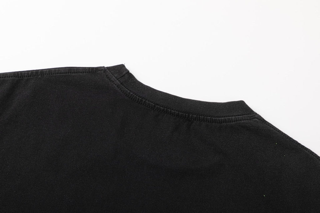 Off-White Animal Printed Crewneck T-Shirt — Black