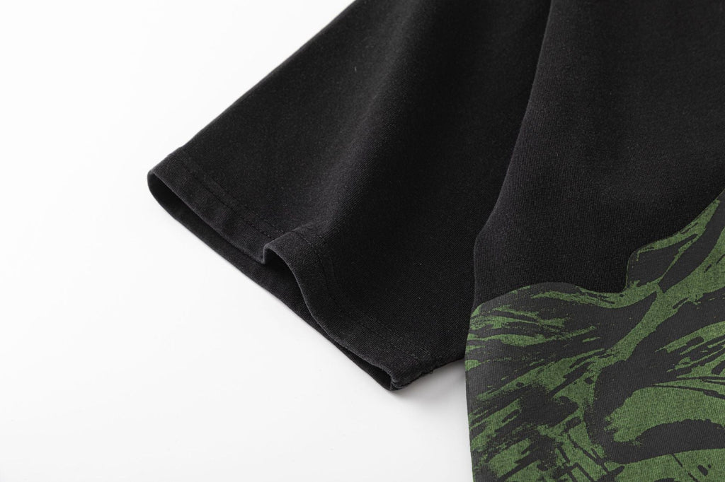 Off-White Animal Printed Crewneck T-Shirt — Black