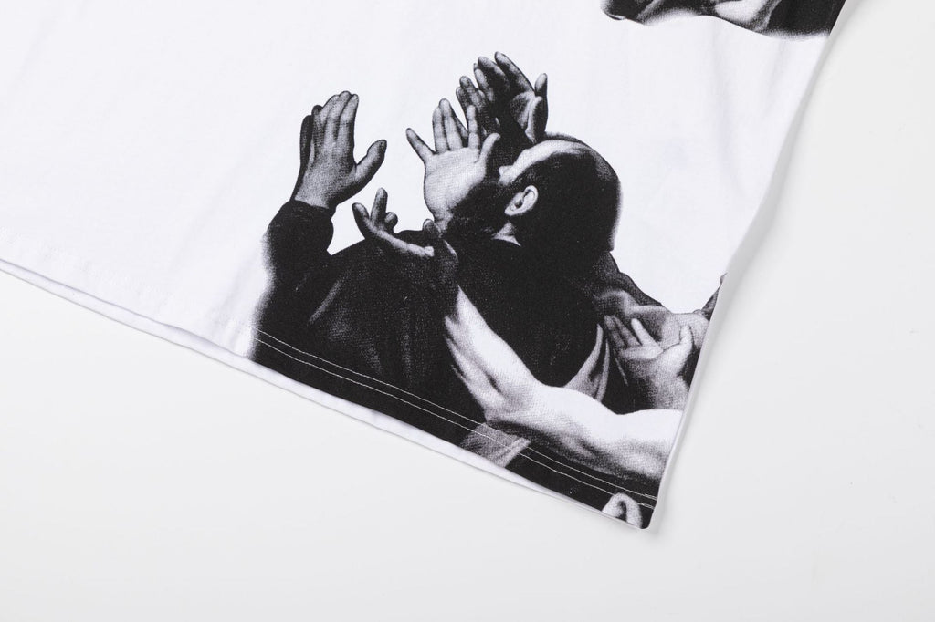 Off-White Blurred Mary Skater T-Shirt — White