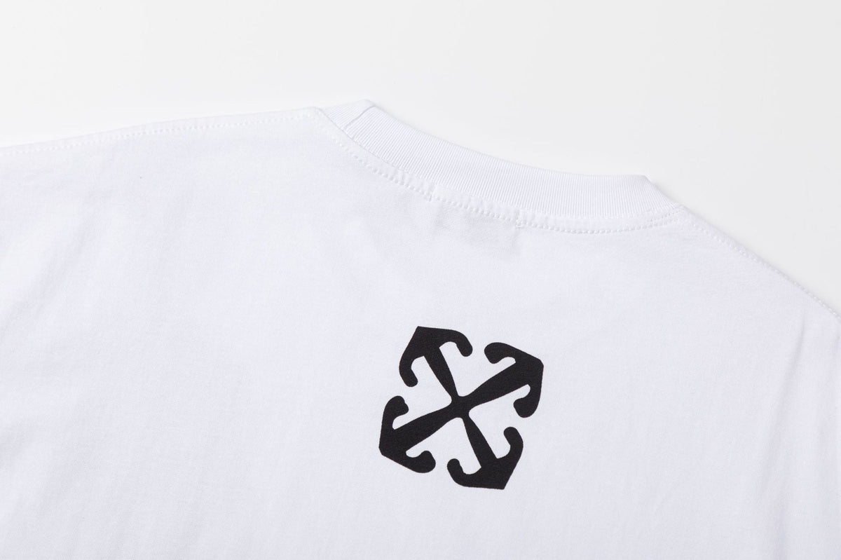 Off-White Blurred Mary Skater T-Shirt — White