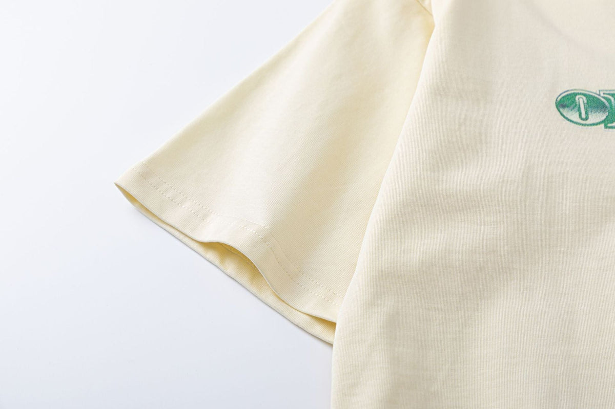 Off-White Cash Arrow T-Shirt — Apricot / Black / White