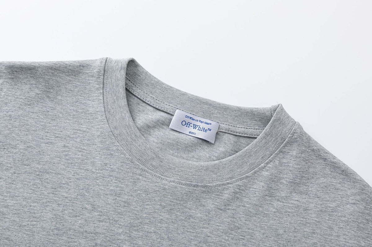 Off-White Arrows-Print T-Shirt — Grey / Black / White