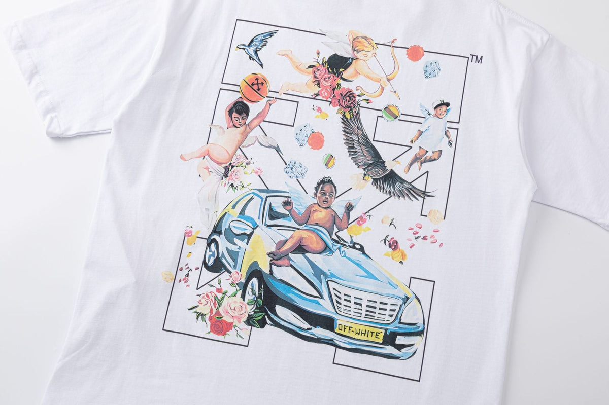 Off-White Virgil Abloh T-Shirt — White / Black