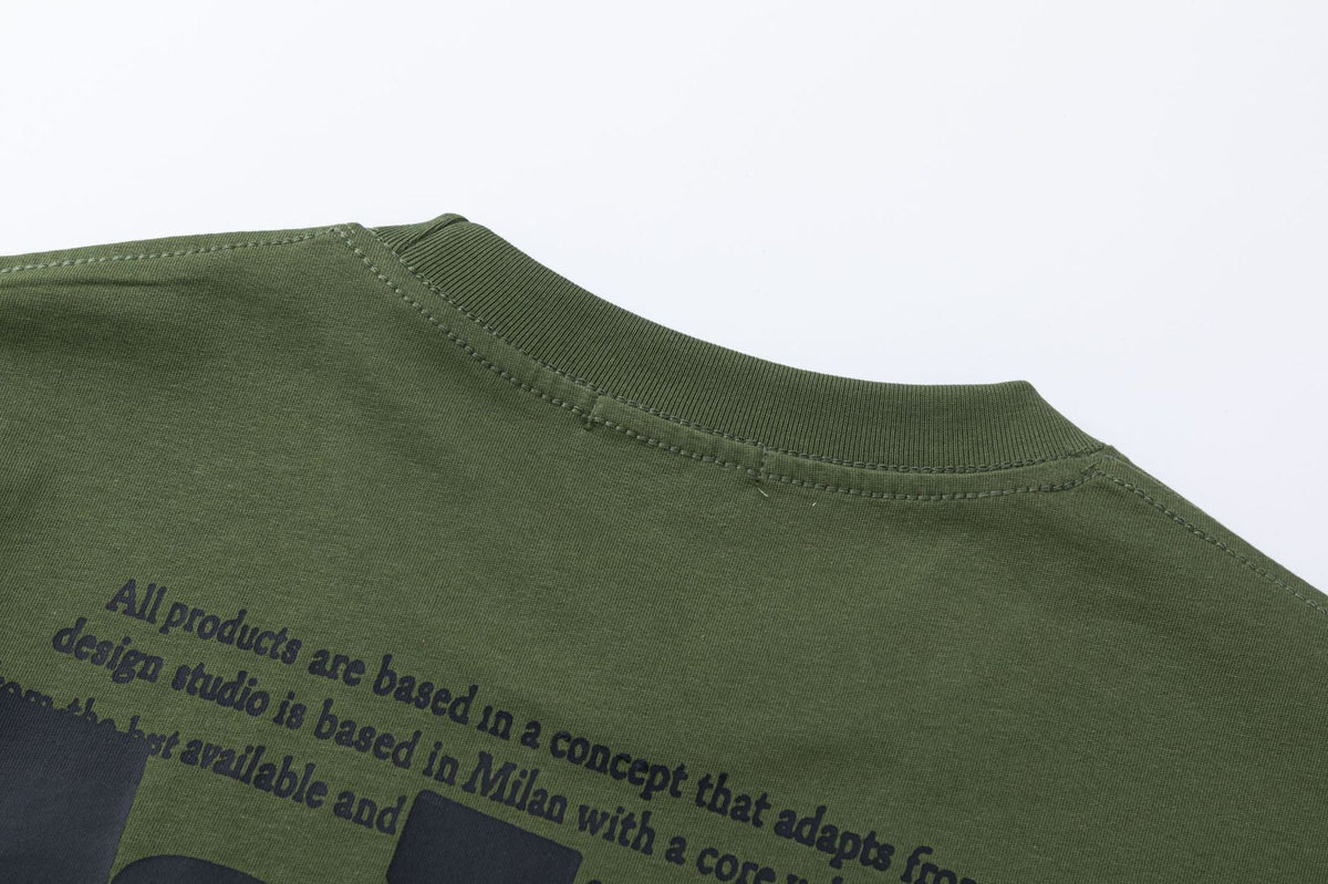 Off-White Shared Logo T-Shirt — Green / Black / White