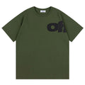 Off-White Shared Logo T-Shirt — Green / Black / White