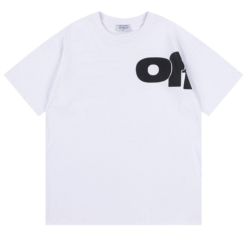 Off-White Shared Logo T-Shirt — Green / Black / White
