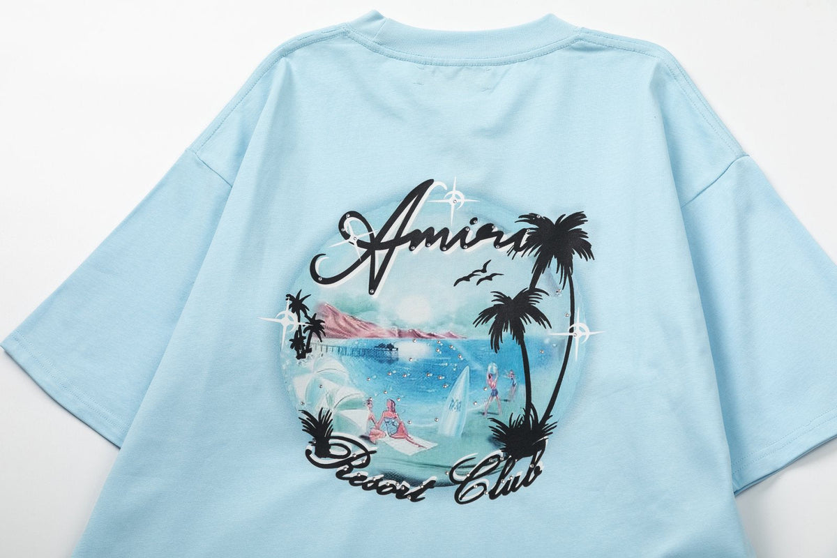 AMIRI Airbrush Cotton T-Shirt