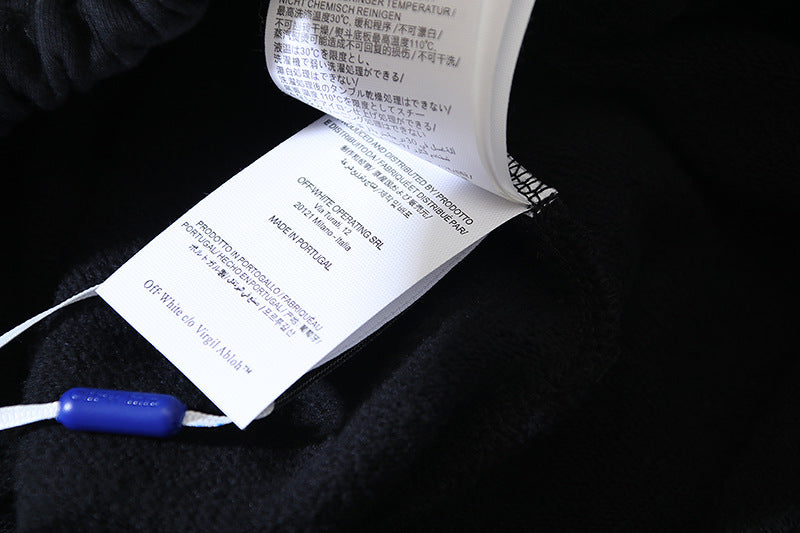 OFF-WHITE "Camo Arrow" Military Fill Cotton Sweatshorts