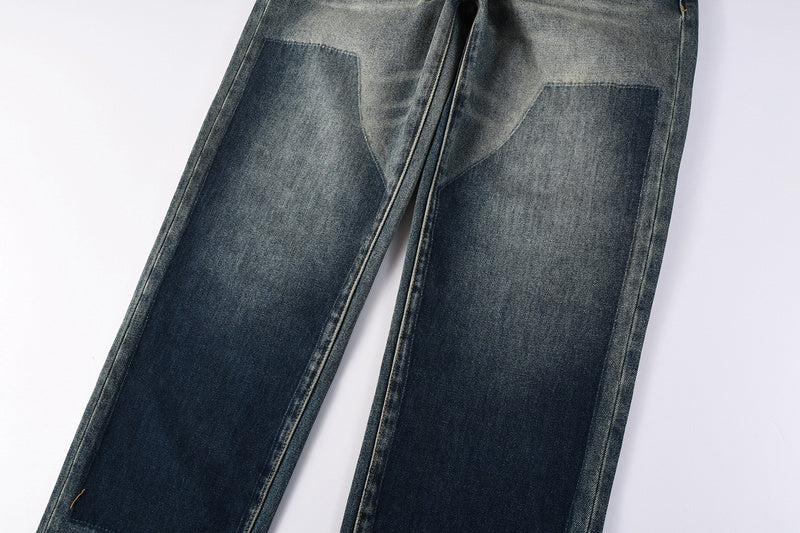 Purple Brand Jeans #9120 – Light Blue Distressed Straight Leg