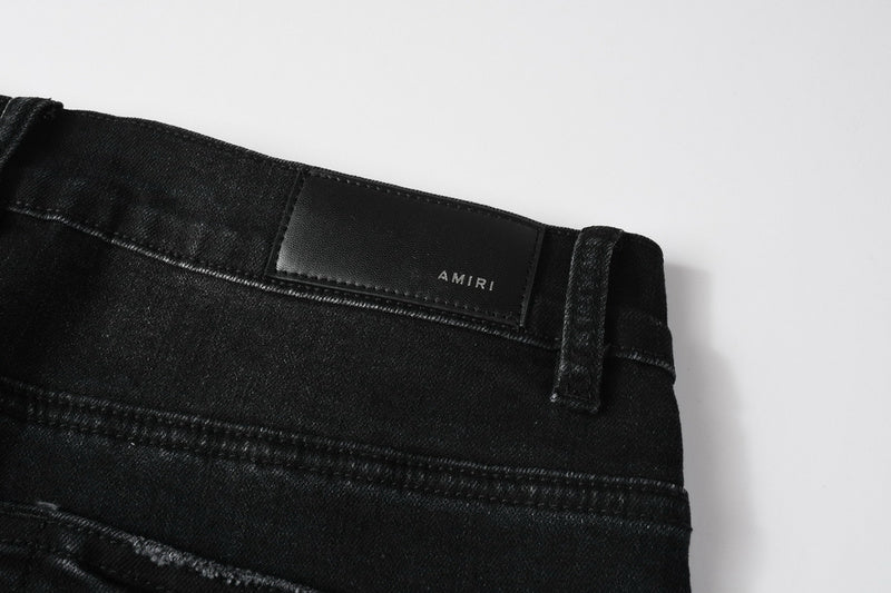 AMIRI Denim Shorts A6005 – Skinny Fit