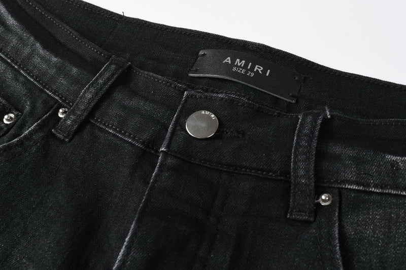 AMIRI Denim Shorts A6005 – Skinny Fit