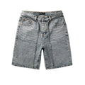 Purple Brand Slim-Fit Denim Shorts #5096