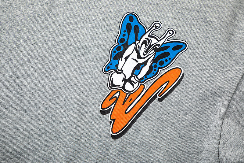 Off-White Gang Skate T-Shirt — Blue / Black / Grey / White