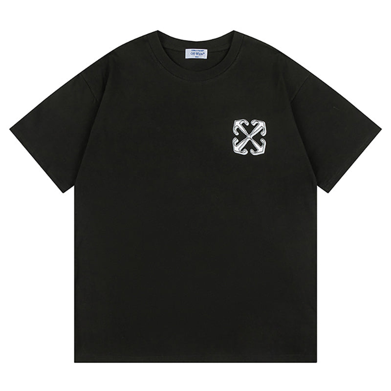 Off-White Dragon Skate T-Shirt — Black / White