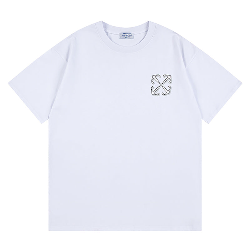 Off-White Dragon Skate T-Shirt — Black / White