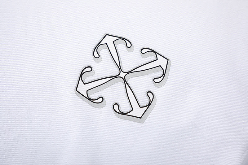 Off-White Dragon Skate T-Shirt — Black / White
