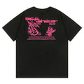 Off-White Cartoon Print T-Shirt — Black / White