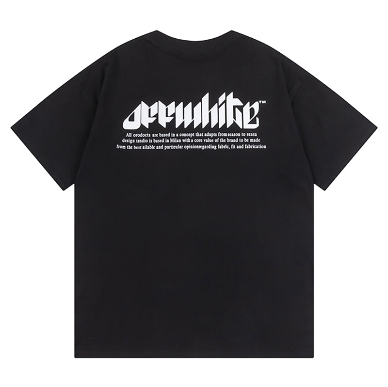 Off-White Eye Logo T-Shirt — Black / White