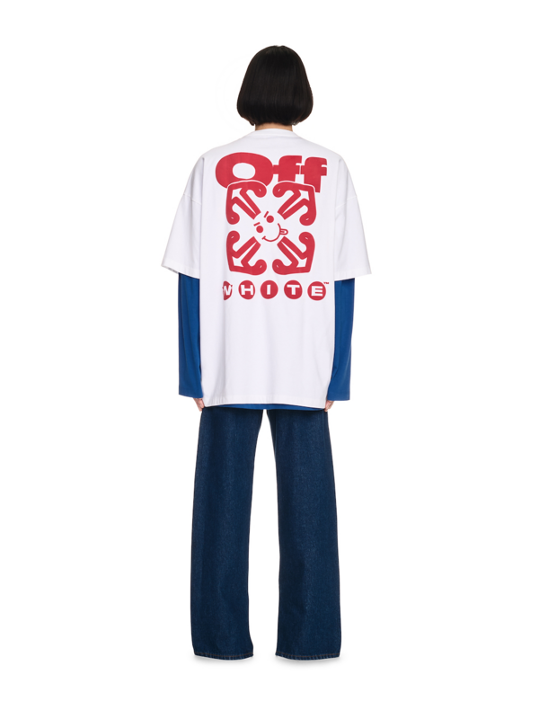 Off-White Smile Arrow T-Shirt — White