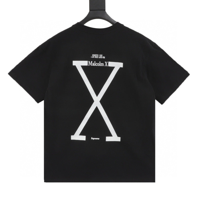 Supreme 40 Acres Malcolm X Tee — Black