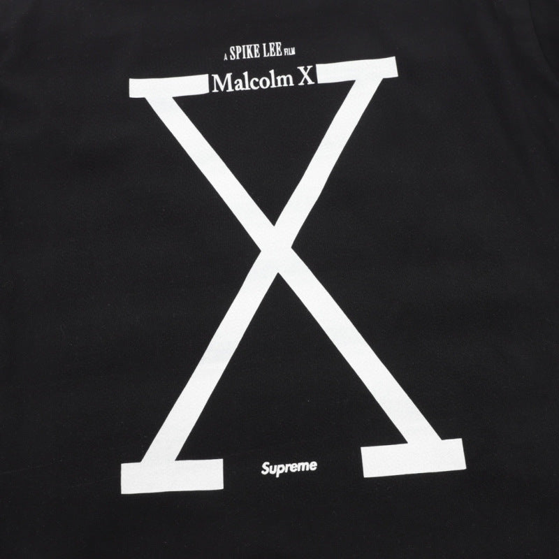 Supreme 40 Acres Malcolm X Tee — Black