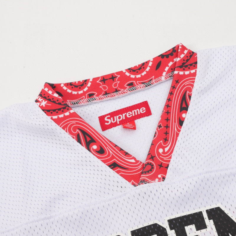 Supreme Bandana Football Jersey - White