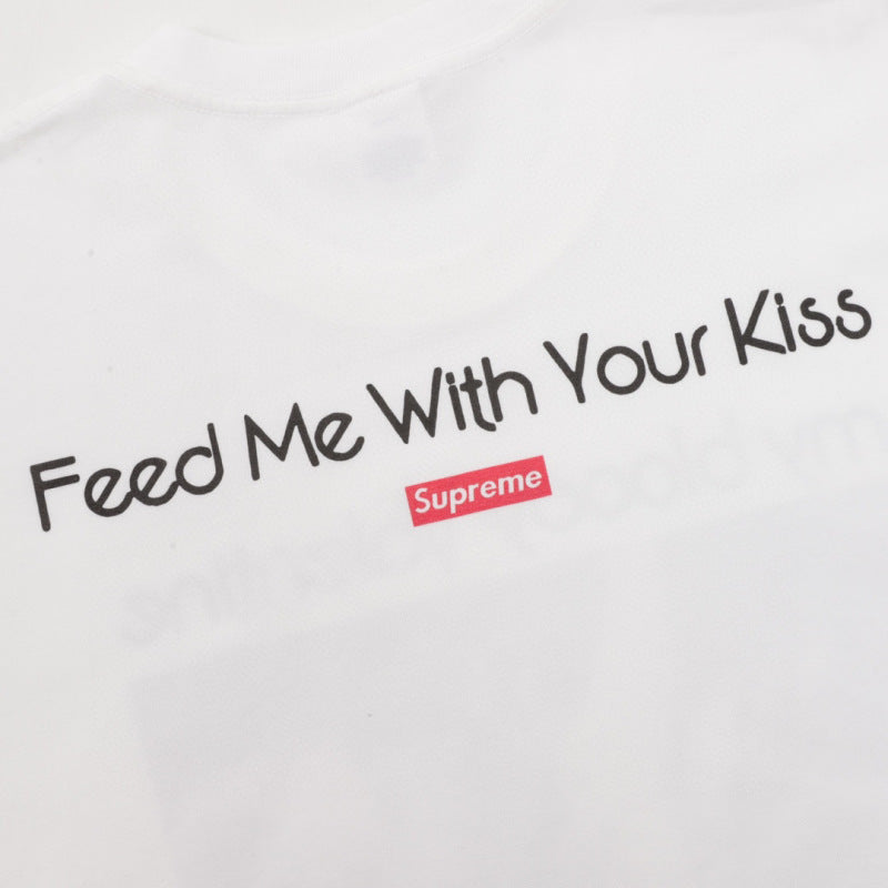 Supreme My Bloody Valentine Feed Me With Your Kiss Tee — White (Style 02)