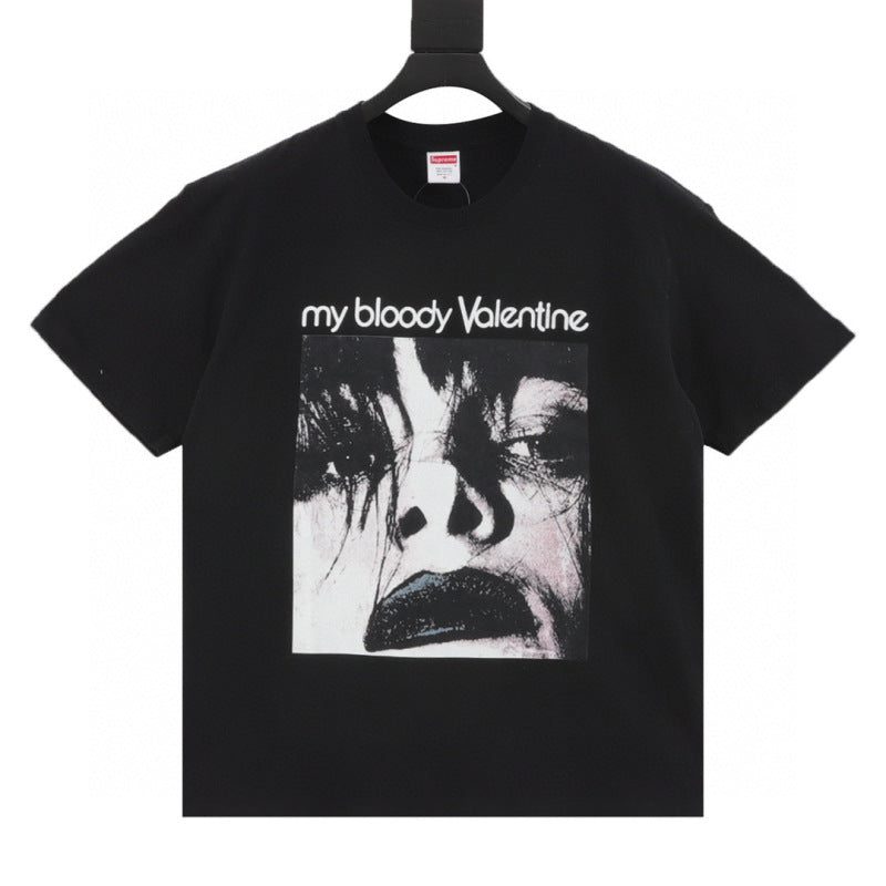 Supreme My Bloody Valentine Feed Me With Your Kiss Tee — Black