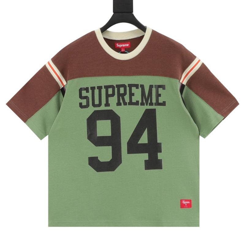 Supreme Split S/S Football Top — Green