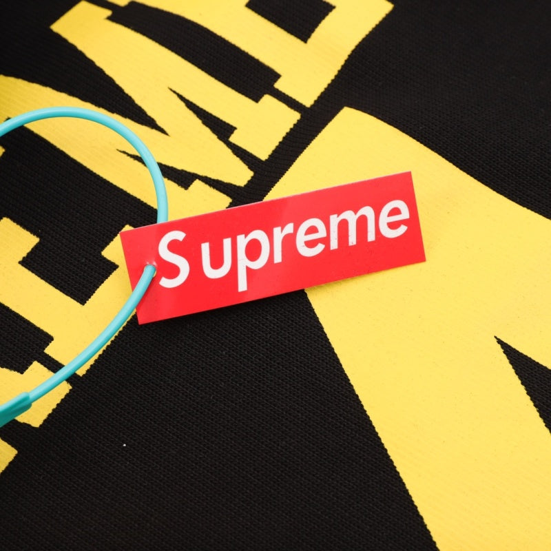Supreme Split S/S Football Top — Black