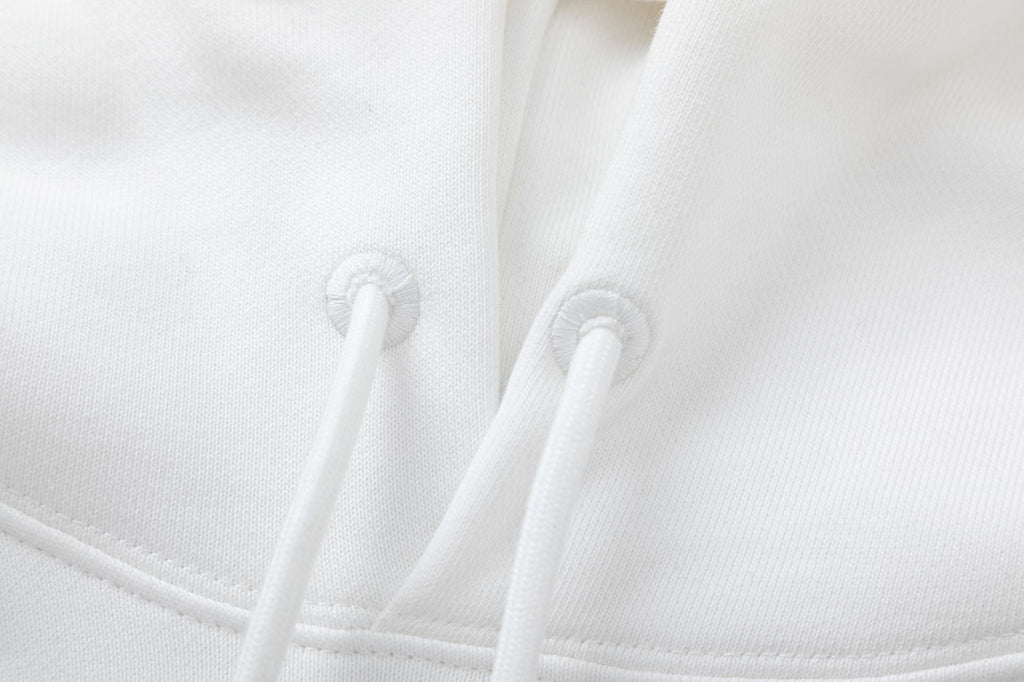 OFF WHITE Col S. Matthew Stripe Logo Hoodie – Black & White